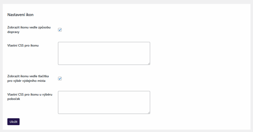 Plugin Toret ybox24 - nastavení ikon v pokladně