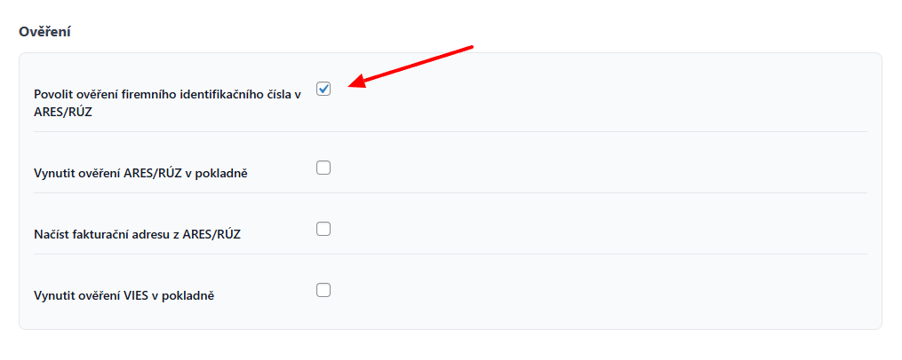 Plugin Toret EU VAT - automatické ověřování identifikačního čísla