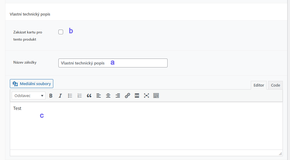 Toret Toolkit Plugin - technical description settings on product
