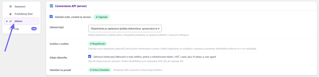 Toret Ads for AI - Nastavení Conversion API